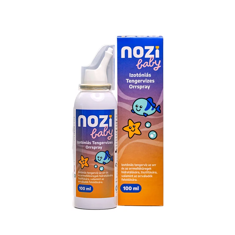 Nozi Baby orrspray 100ml izotóniás tengervizes