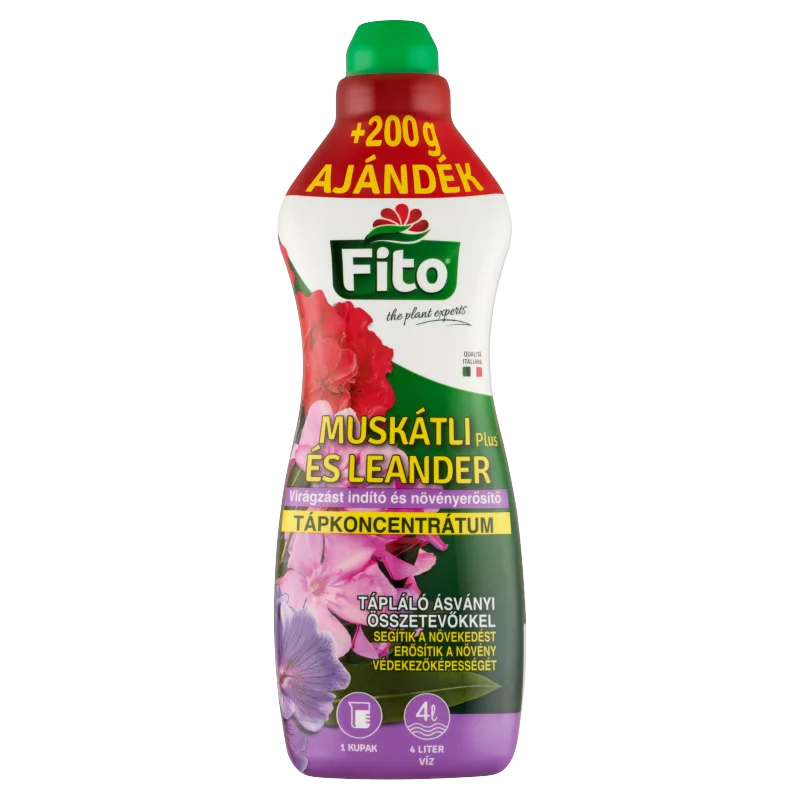 Fito muskátli és leander virágzást indító és növényerősítő tápkoncentrátum 1170 g