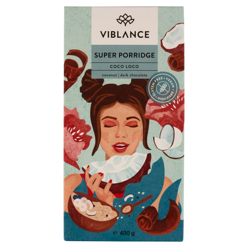 Viblance Coco Loco szuper zabkása 400 g