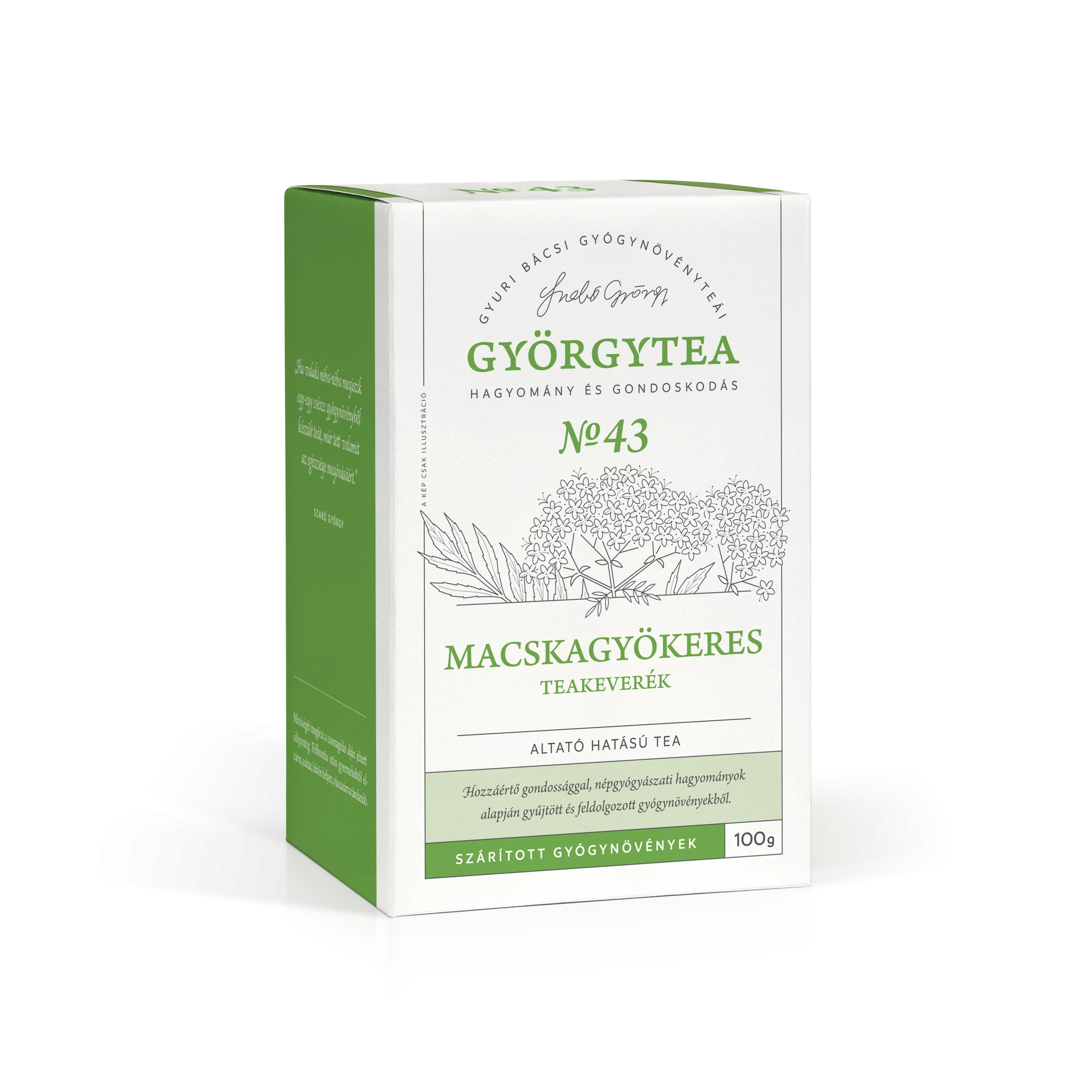 Györgytea teakeverék 50g macskagyökeres
