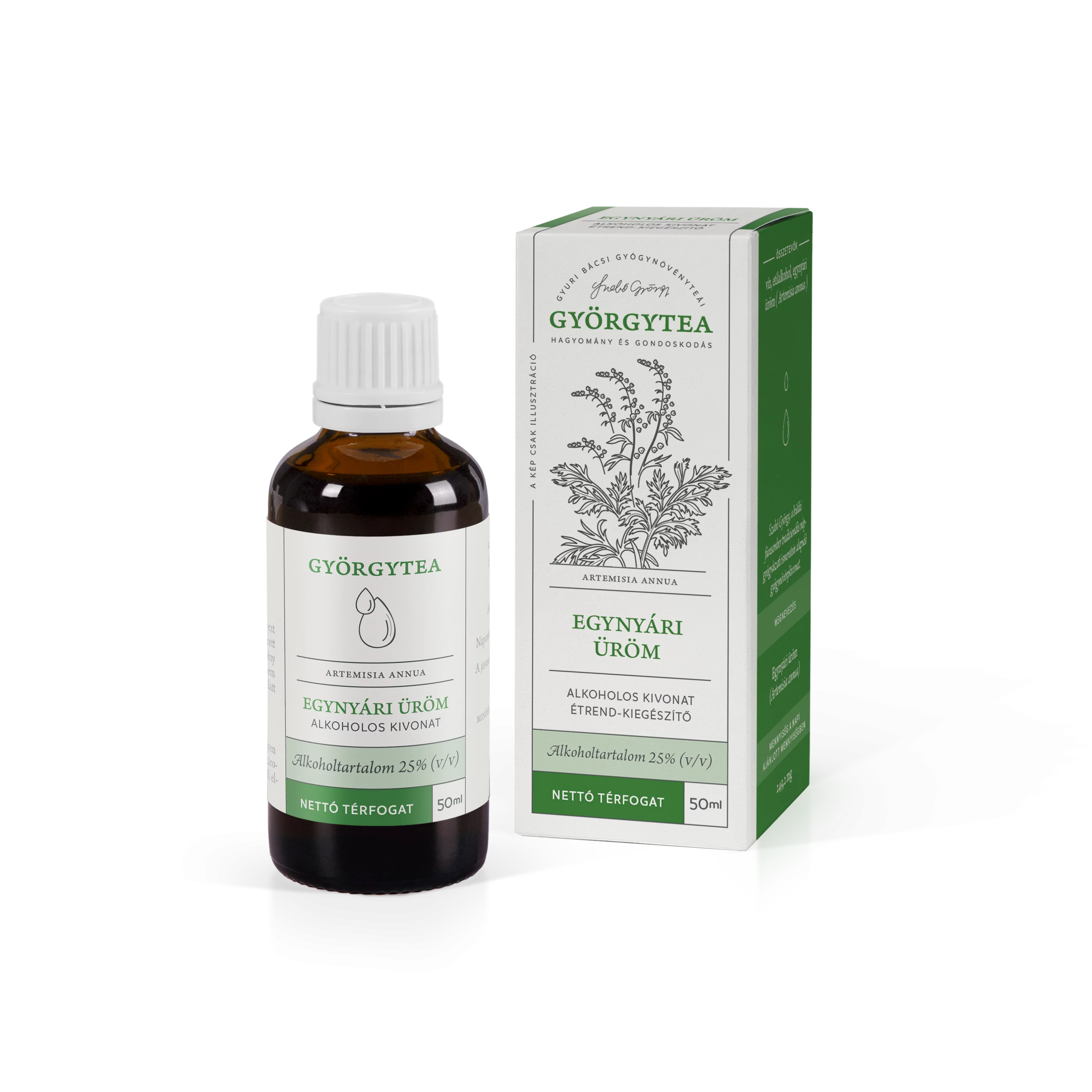 Györgytea alkoholos kivonat 50ml egynyári üröm