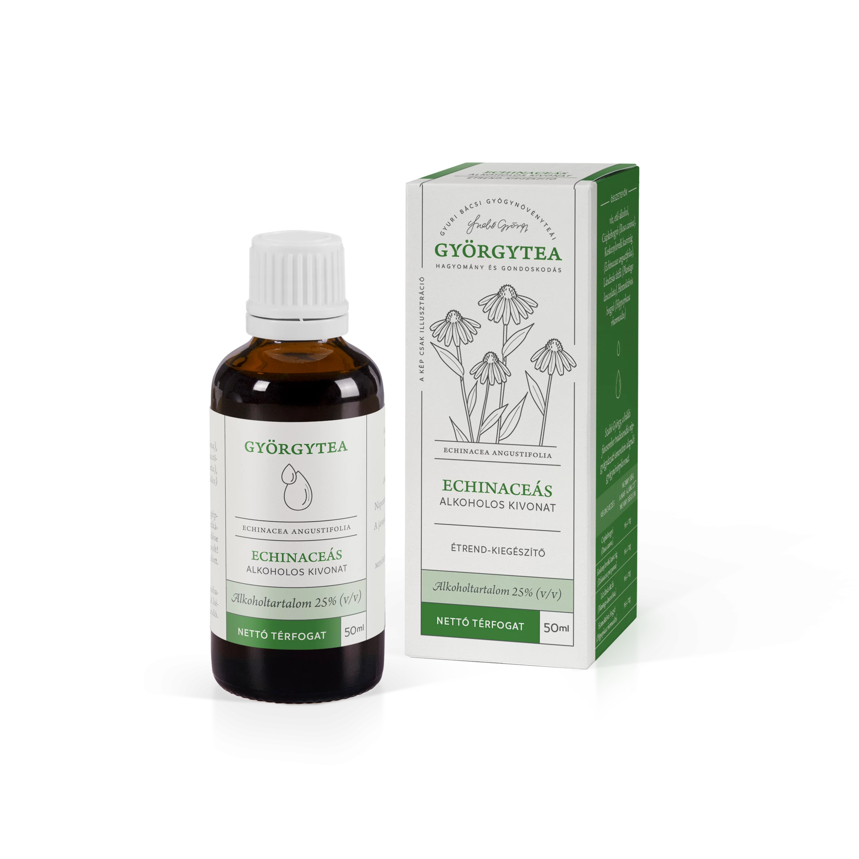 Györgytea alkoholos kivonat 50ml echinaceás