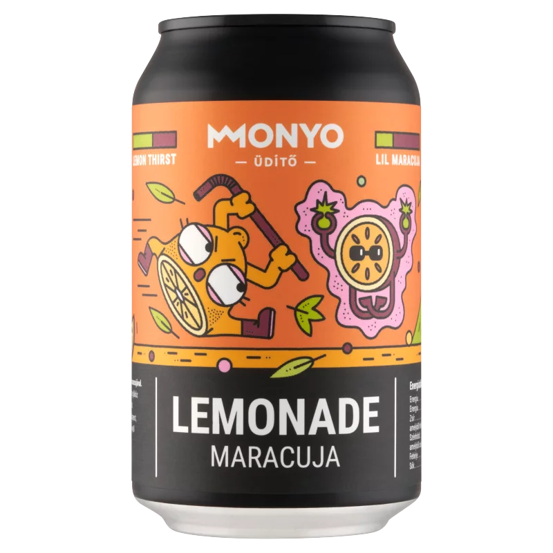 Monyo Craft Soda szénsavas üdítőital 0,33l maracuja 