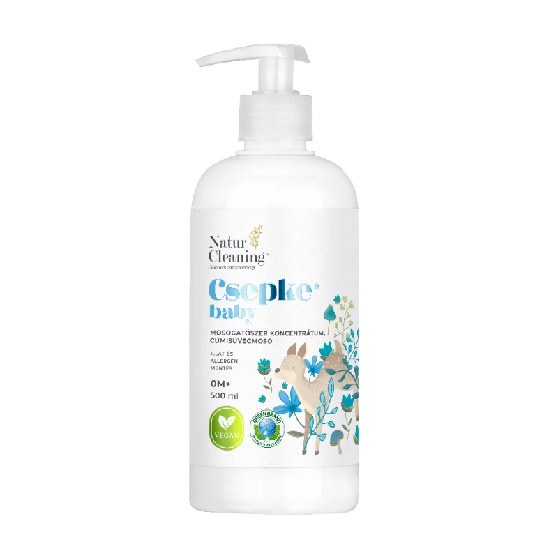 Natur Cleaning mosogatószer koncentrátum 0,5l Csepke baby cumisüvegmosó 0m+