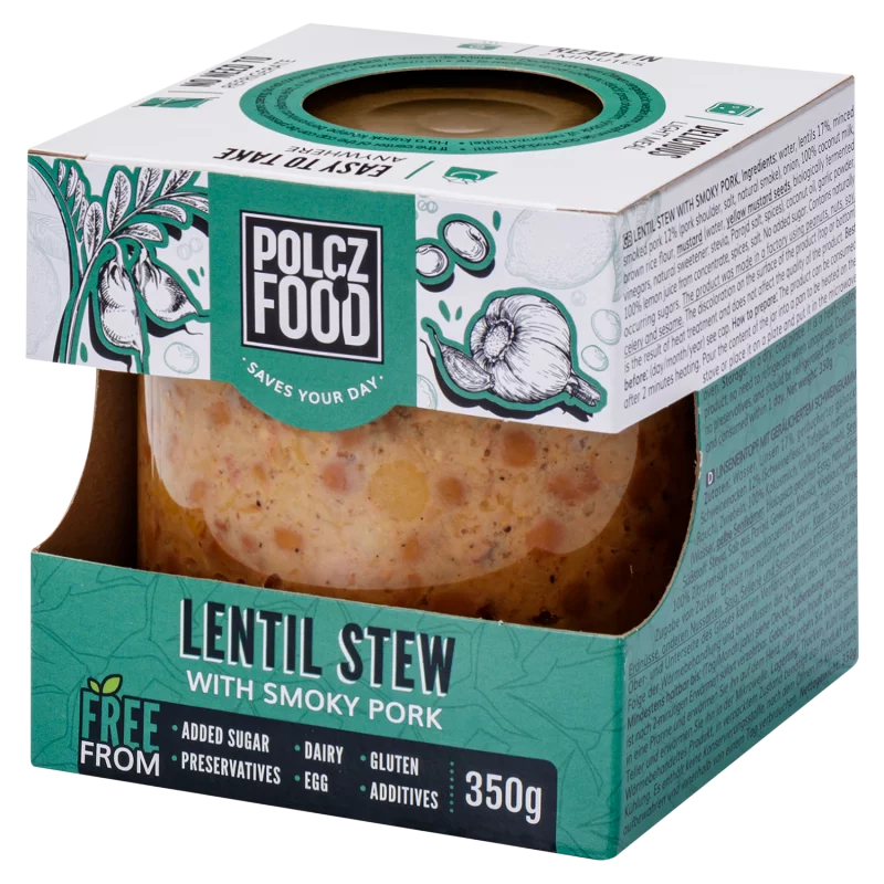 Polcz lencsefőzelék füstölt tarjával 350 g