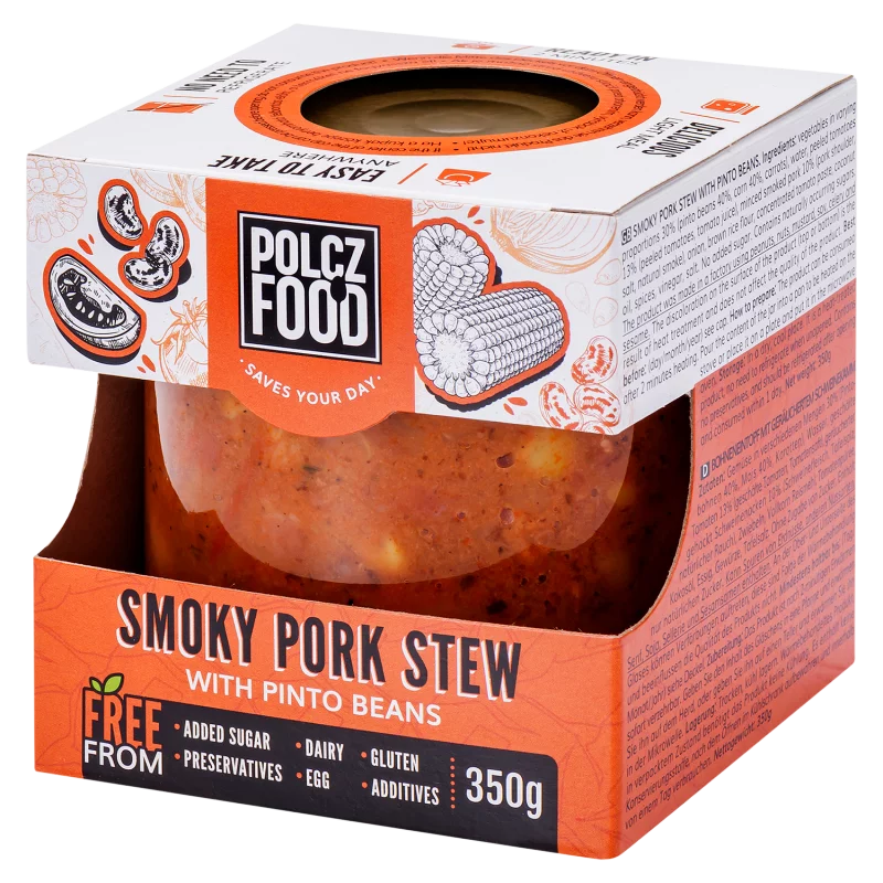 Polcz füstölt tarjás babragu 350 g