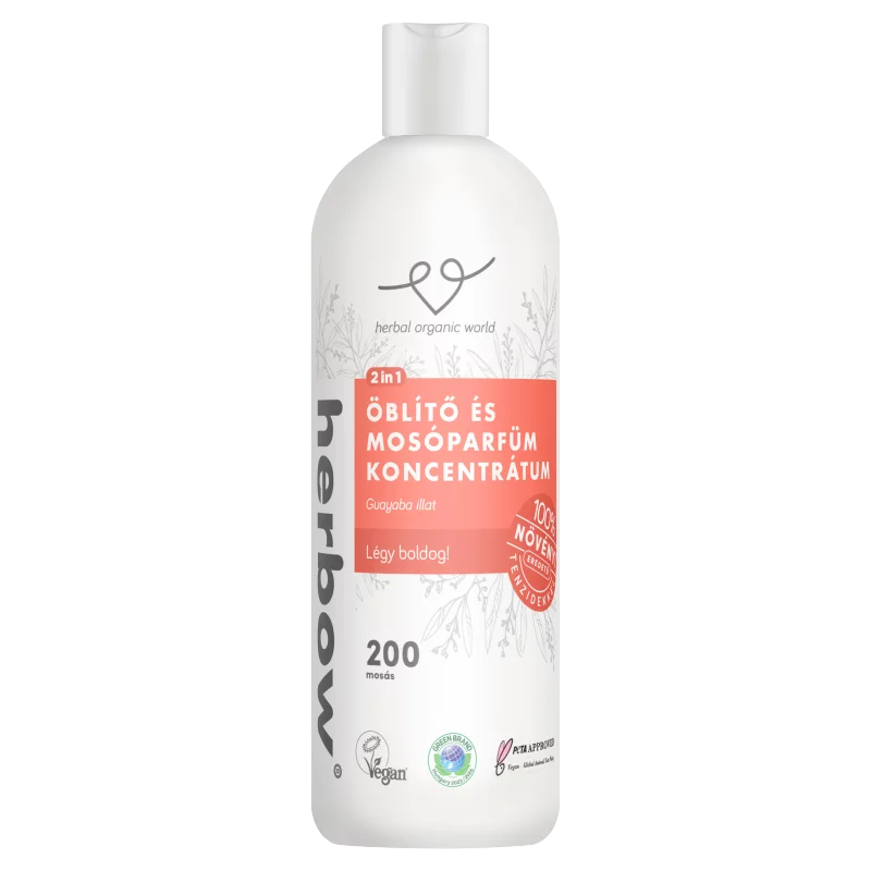 Herbow 2in1 Légy Boldog! öblítő és mosóparfüm koncentrátum 200 mosás 1000 ml