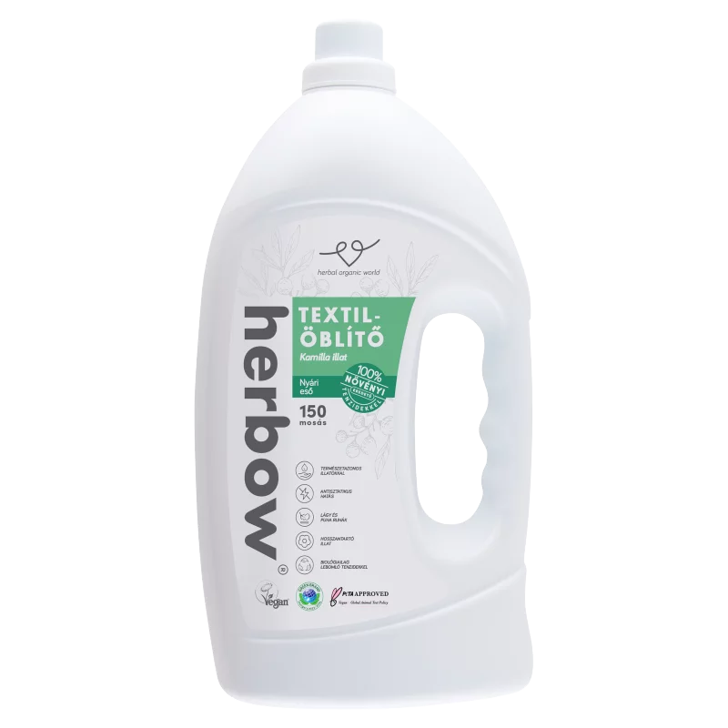 Herbow Nyári Eső kamilla illat textilöblítő 150 mosás 3000 ml