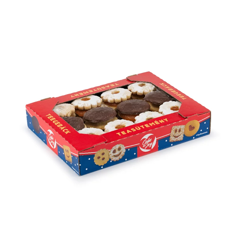 Virág teasütemény 400g Ischler-Linzer