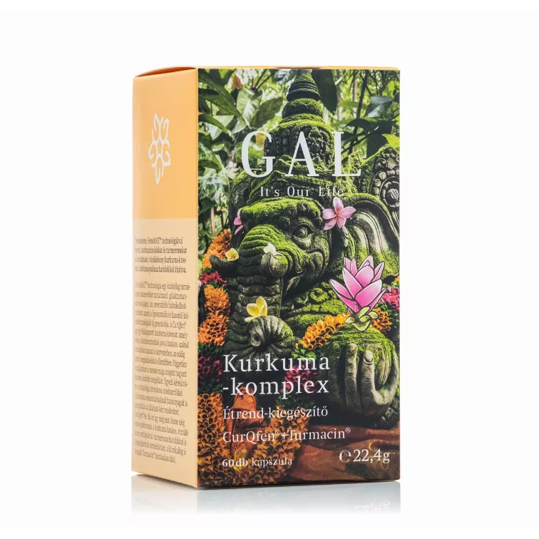 GAL kapszula 60db Kurkuma-komplex