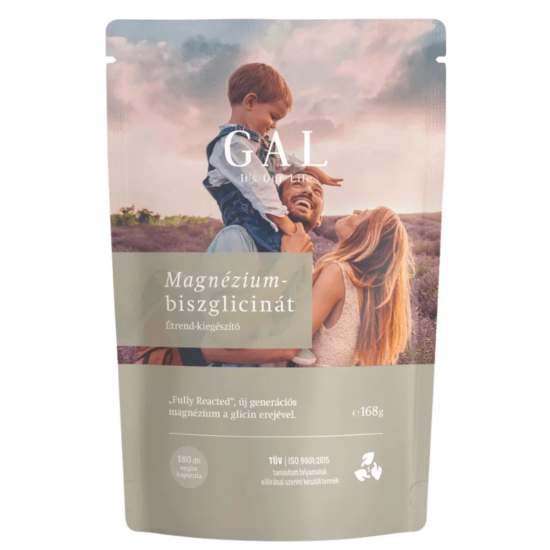 GAL kapszula 180db magnézium-biszglicinát utántöltő