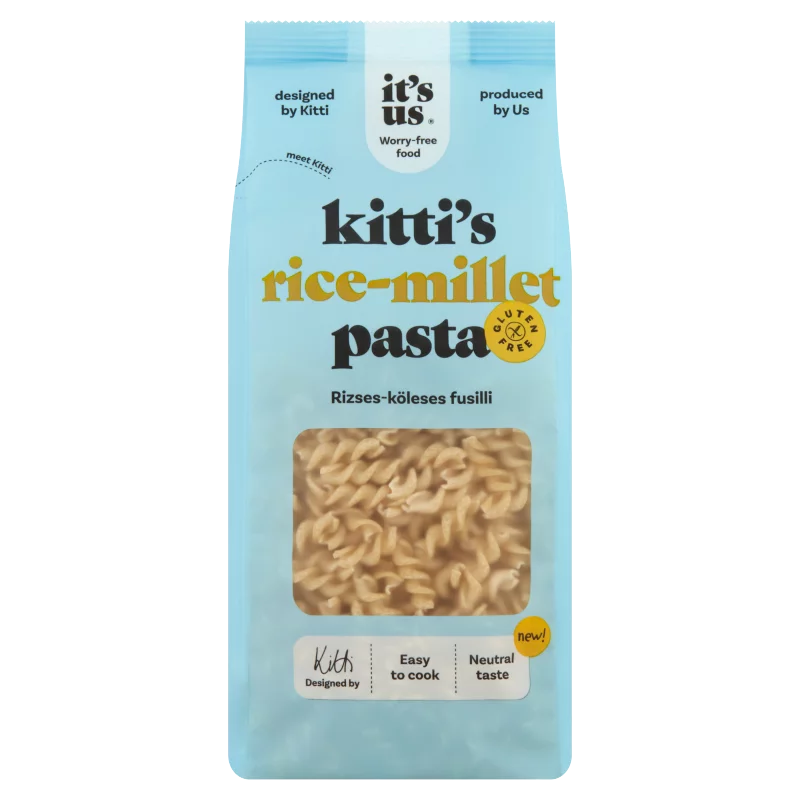 It's Us Fusilli gluténmentes rizses-köleses száraztészta 200 g