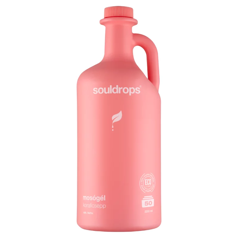 Souldrops mosógél 3,2l színes ruhákhoz 50 mosás