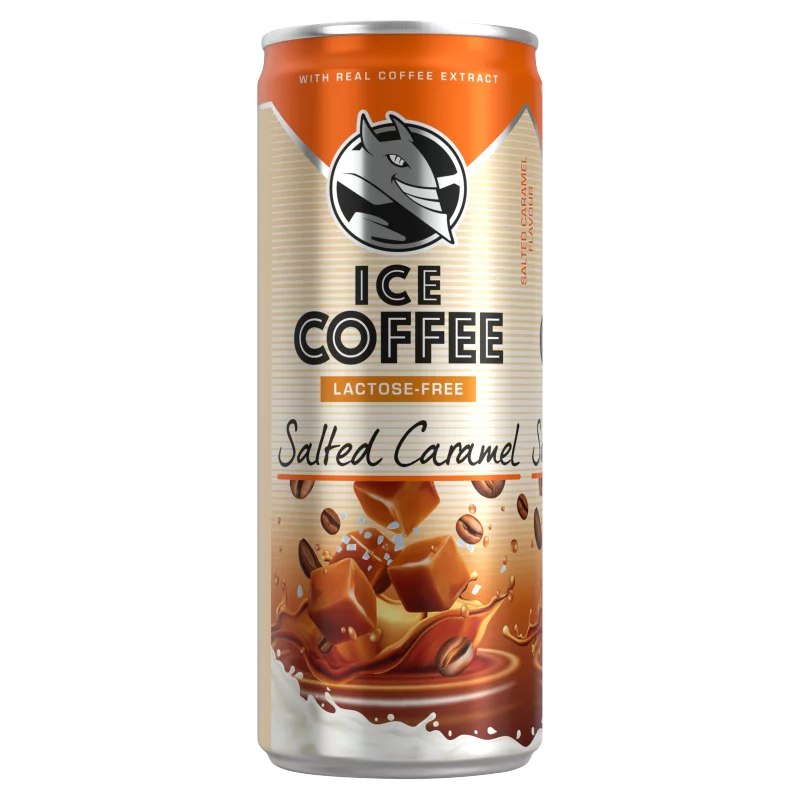 Ice Coffee UHT laktózmentes sós karamell ízű ital tejjel és kávékivonattal 250 ml