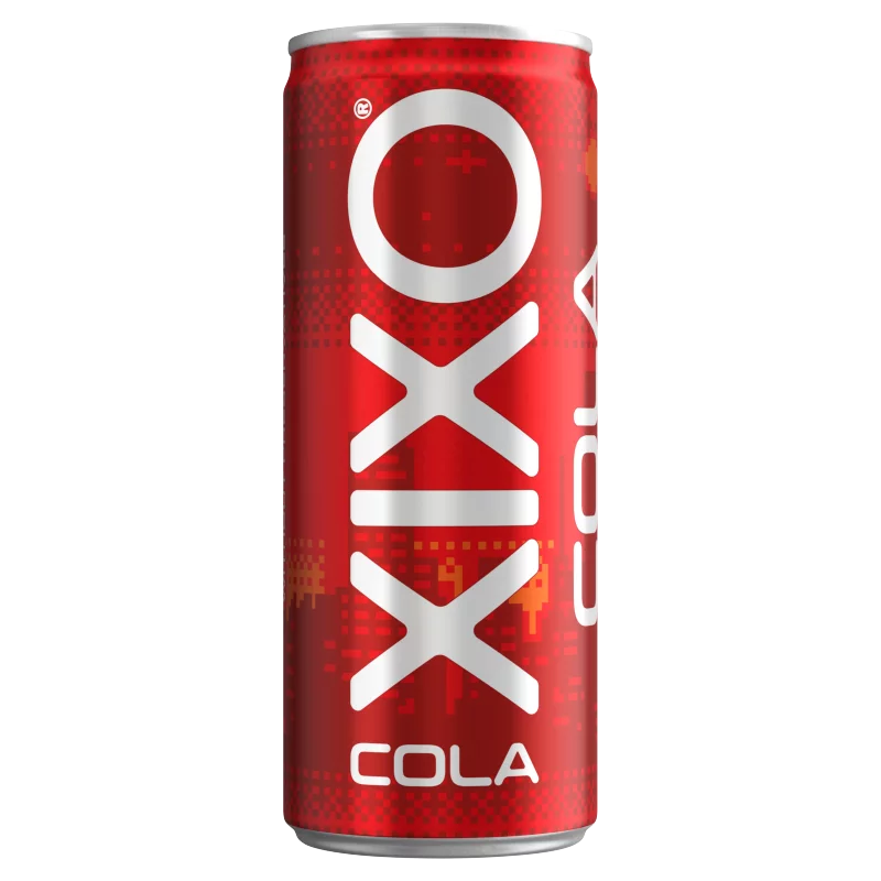 XIXO Cola kólaízű szénsavas üdítőital cukorral és édesítőszerrel 250 ml