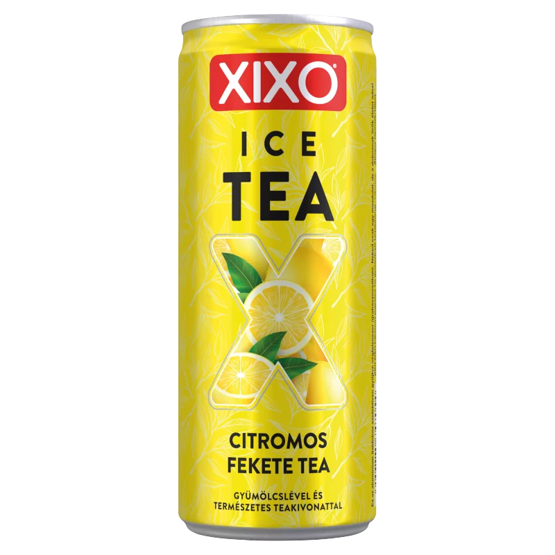 XIXO Ice Tea citromos jegestea gyümölcslével és természetes teakivonattal 250 ml
