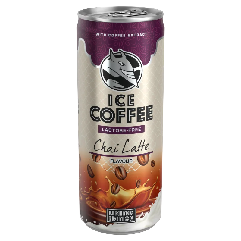 Ice Coffee Chai Latte fűszeres ízű laktózmentes ital tejjel, és kávékivonattal 250 ml