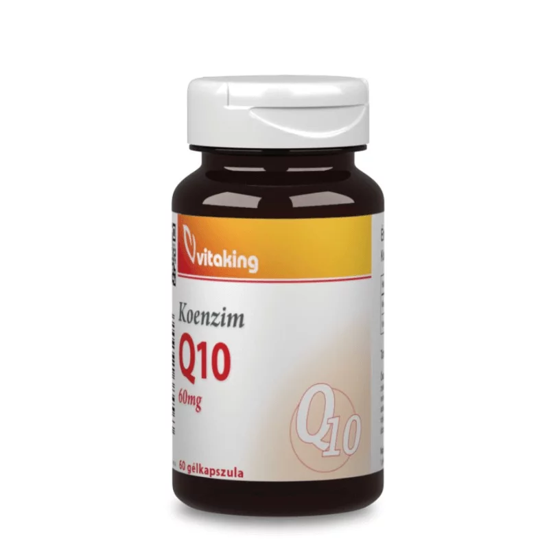 Vitaking gélkapszula 60db Q-10 Koenzim 60mg