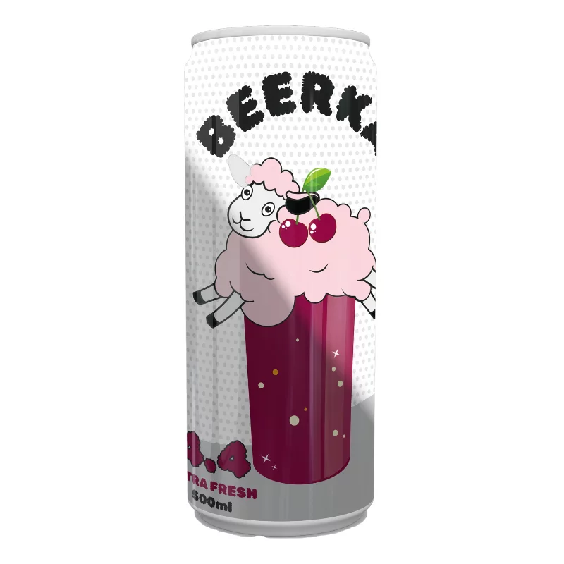 Beerka sör 0,5l Cherry 3,4% dobozos 