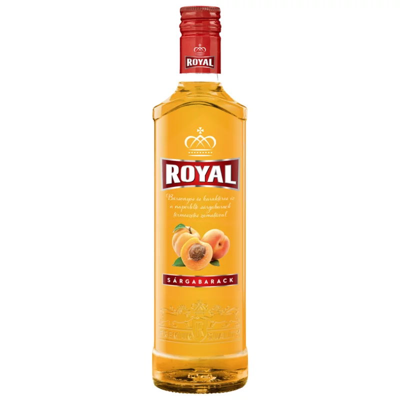Royal ízesített vodka 0,5l Sárgabarack 26% 