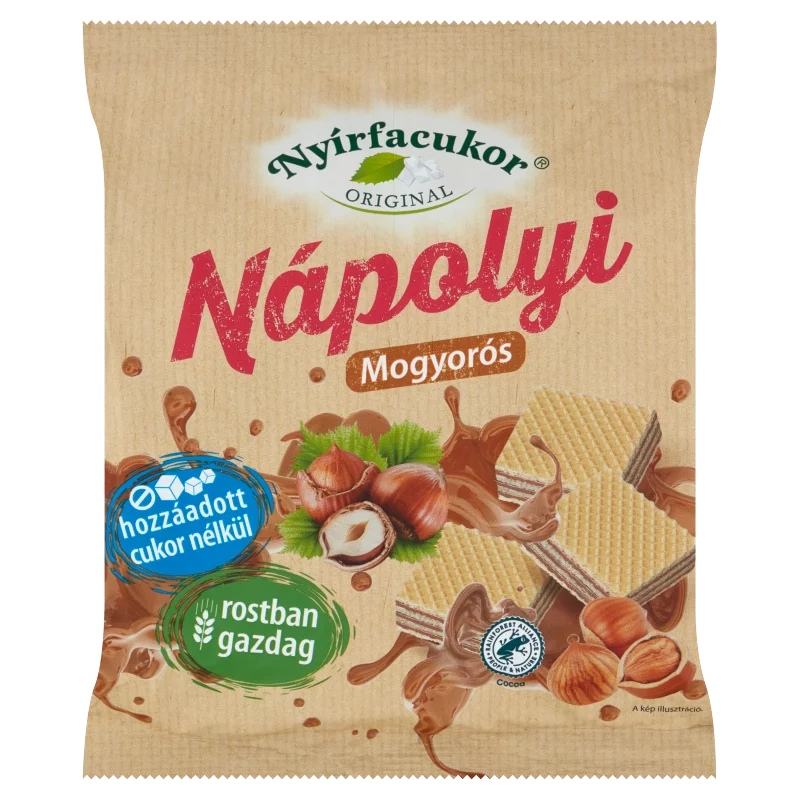 Nyírfacukor Original mogyorós nápolyi xilittel és inulinnal 180 g