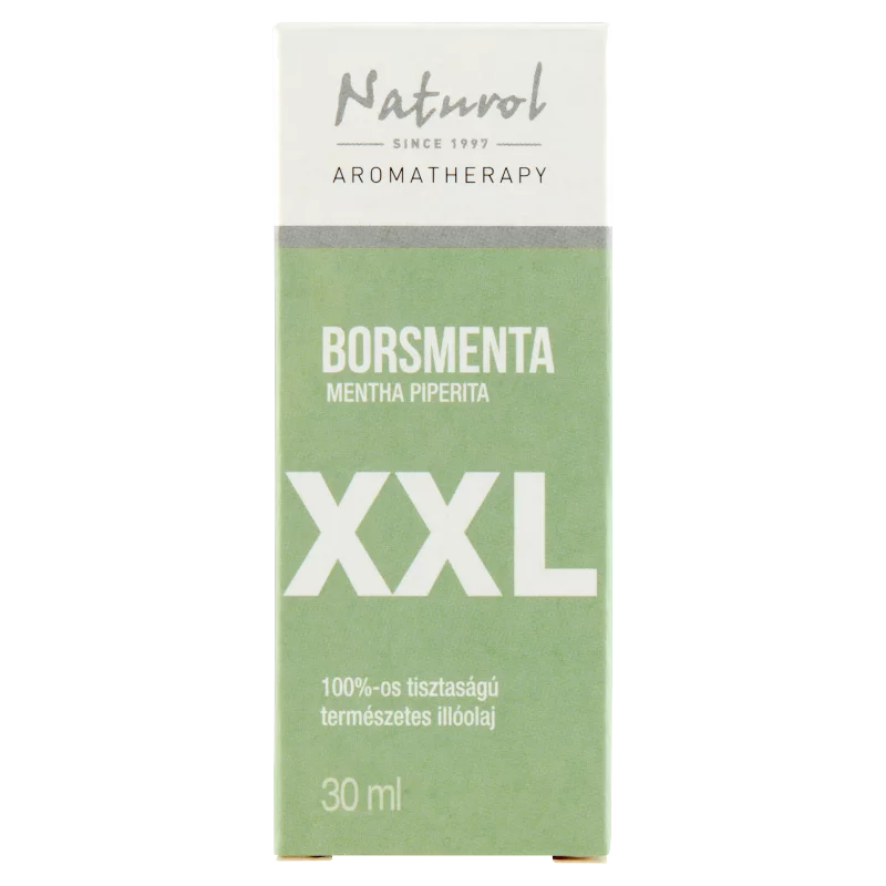 Naturol Aromatherapy 100%-os tisztaságú természetes borsmenta illóolaj 30 ml