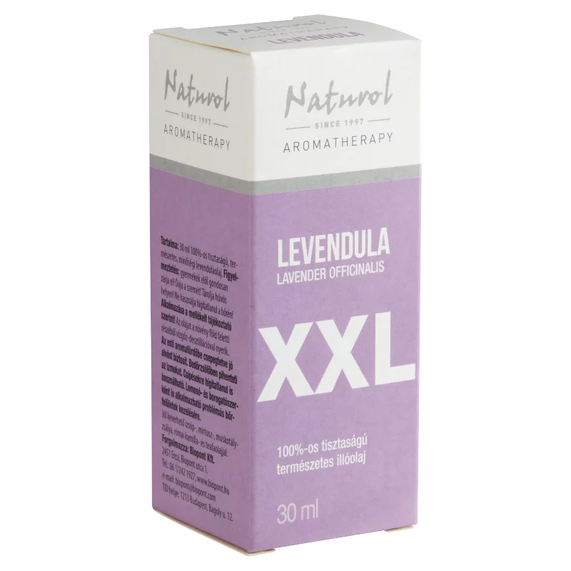 Naturol Aromatherapy 100%-os tisztaságú természetes levendula illóolaj 30 ml