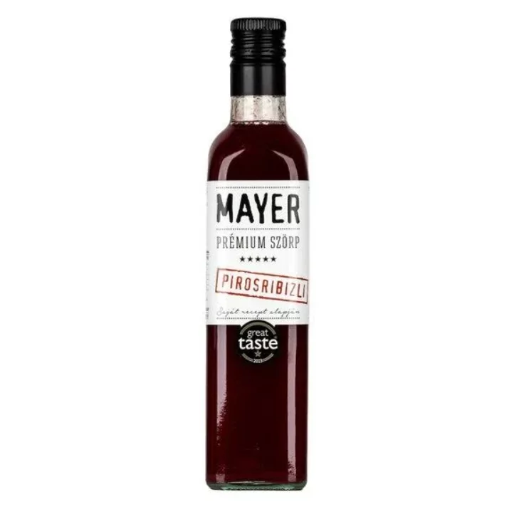 Mayer szörp 0,5l pirosribizli 