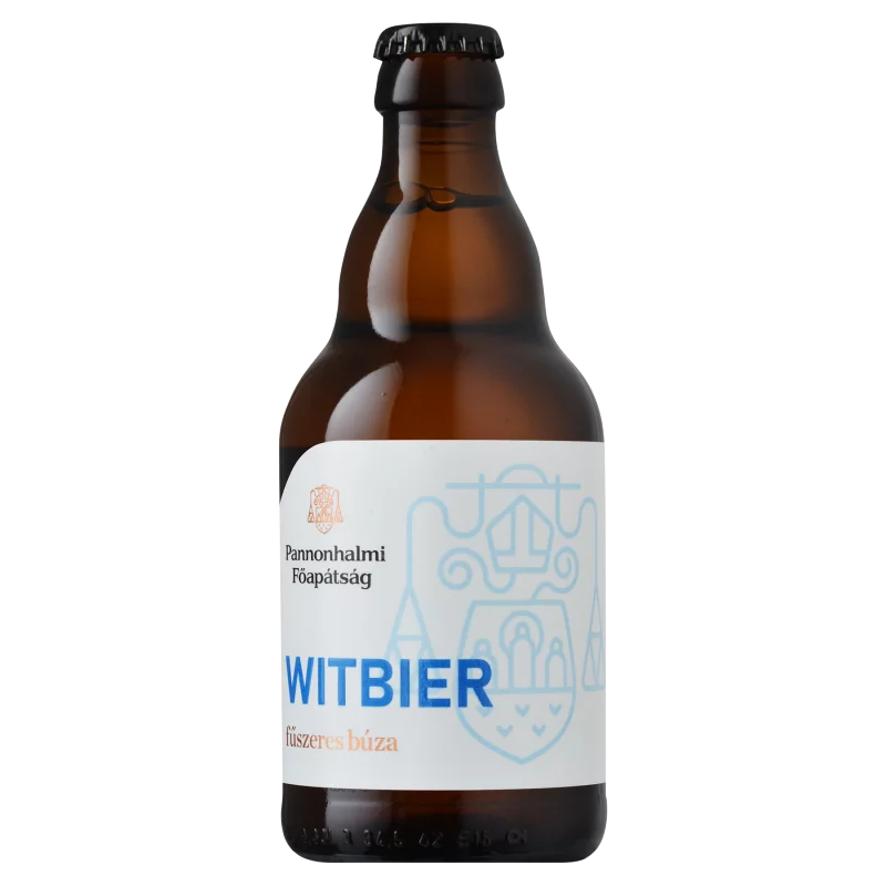Pannonhalmi Főapátság Sörfőzde Witbier szűretlen sör 5% 0,33 l
