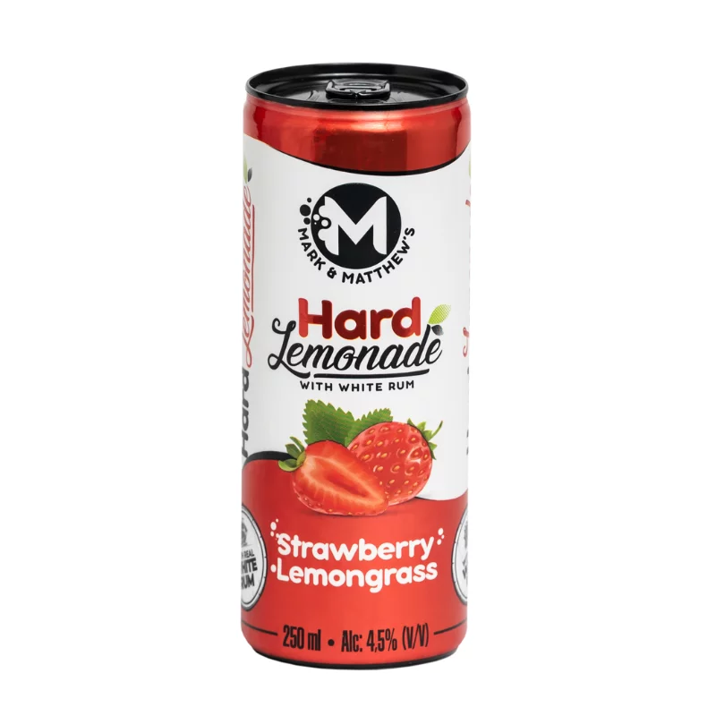 Mark&Matthew´s alkoholos ital 250ml Eper-Citromfű