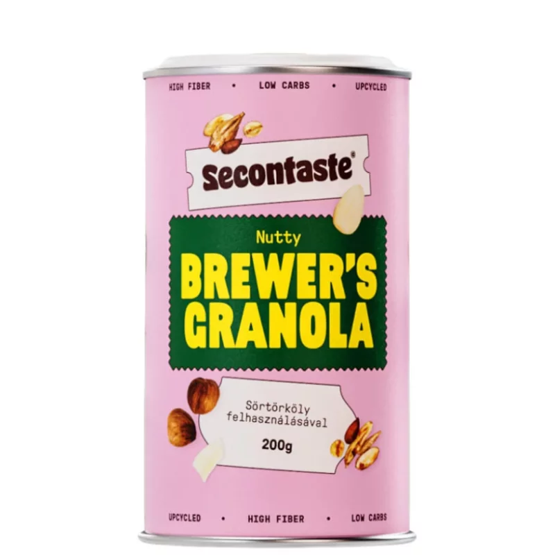 Secontaste sörtörköly granola 200g mogyorós