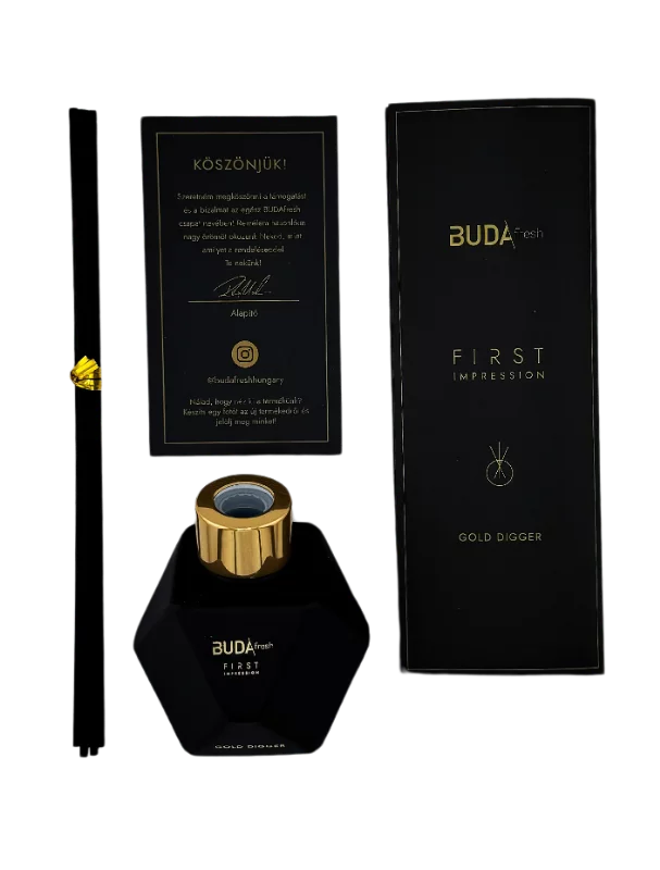 BUDAfresh pálcás illatosító 100ml Gold Digger