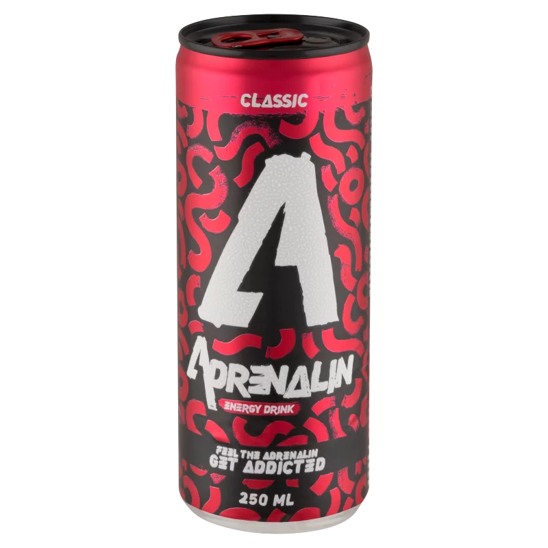 Adrenalin Classic tutti-frutti ízű szénsavas energiaital 250 ml
