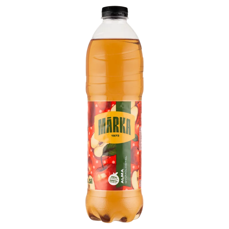 Márka alma szénsavmentes gyümölcsital cukorral 1,5 l