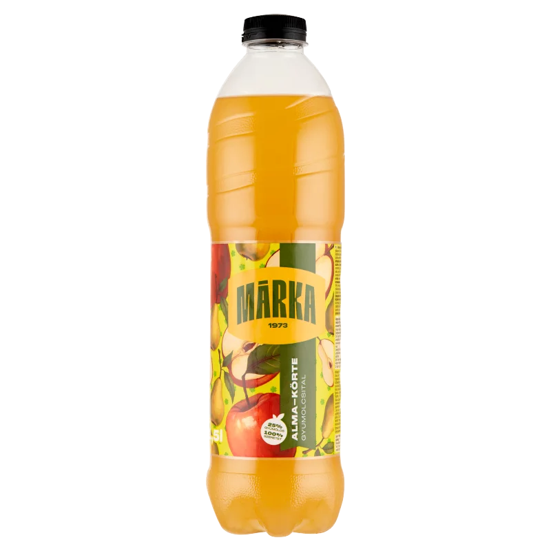 Márka alma-körte szénsavmentes gyümölcsital cukorral 1,5 l