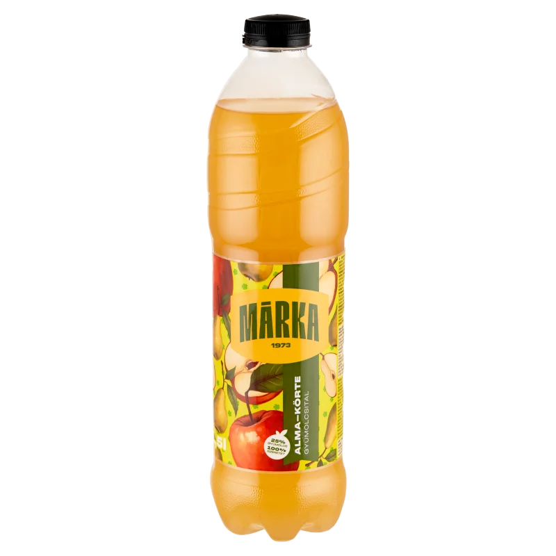 Márka alma-körte szénsavmentes gyümölcsital cukorral 1,5 l