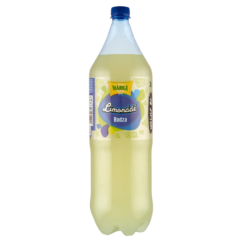 Márka Limonádé bodzaízű energiamentes szénsavas üdítőital édesítőszerekkel 2 l