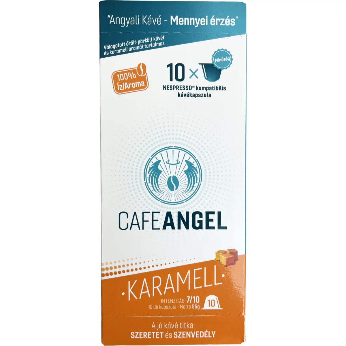 Cafe Angel Nespresso Karamell 100% Íz/Aroma