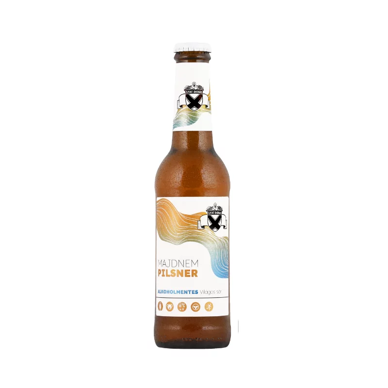 Szent András alkoholmentes sör 0,33l Majdnem Pils üveges 