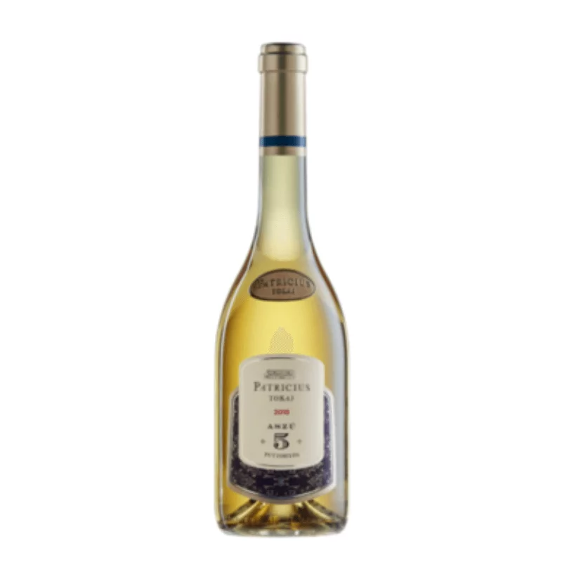 Patricius fehérbor 0,5l  Tokaji Aszú 5 puttonyos édes 2018 
