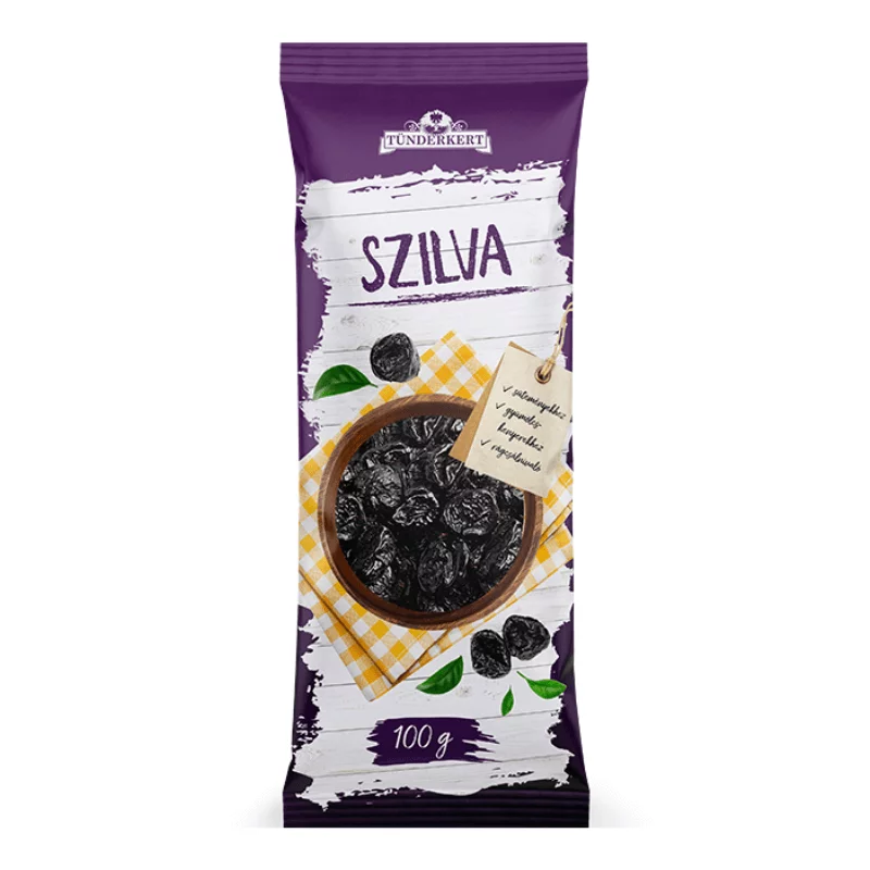 Tündérkert aszalt szilva 100g magozott