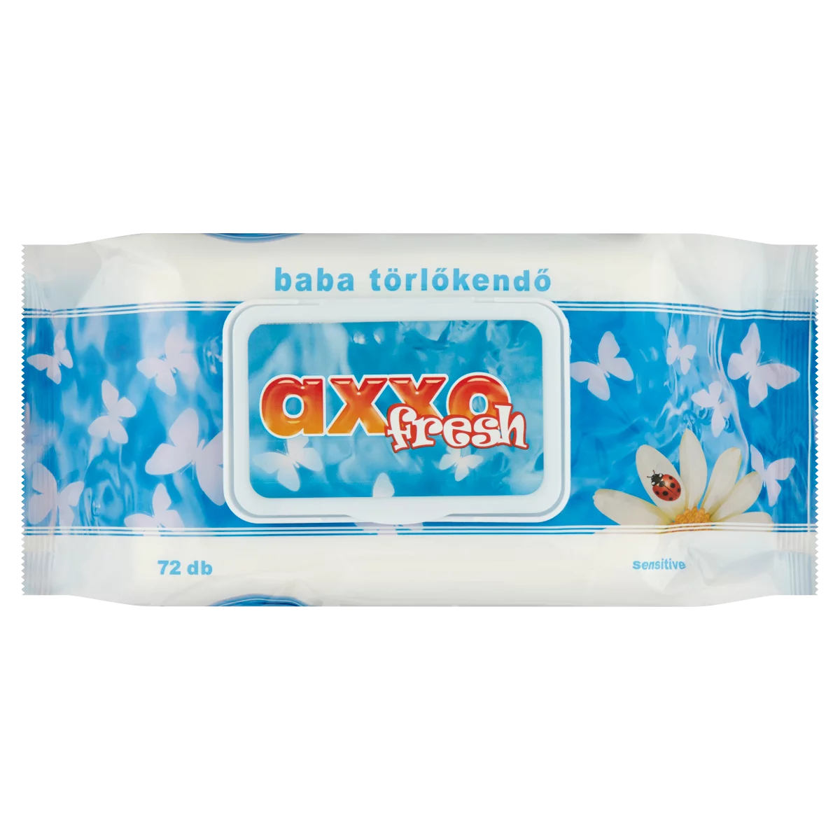 Axxo Fresh kamilla illatú baba törlőkendő 72 db