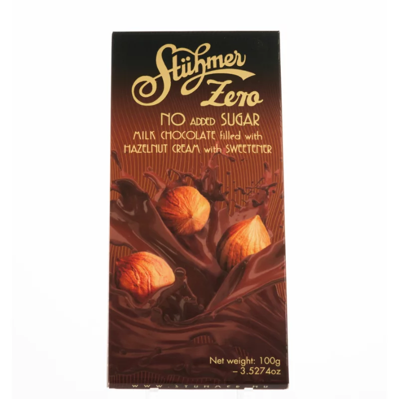 Stühmer mogyorókrémes tejcsokoládé édesítőszerrel 100 g