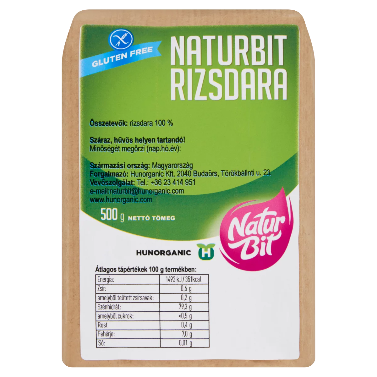 Naturbit rizsdara 500 g
