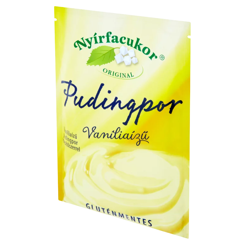 Nyírfacukor Original gluténmentes vaníliaízű pudingpor édesítőszerrel 80 g