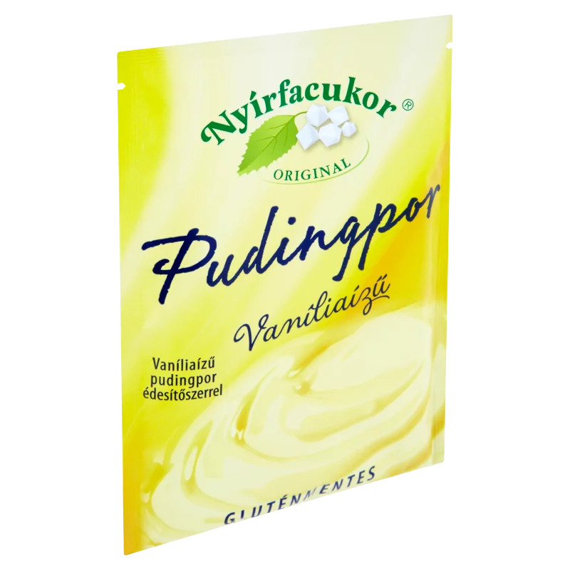 Nyírfacukor Original gluténmentes vaníliaízű pudingpor édesítőszerrel 80 g