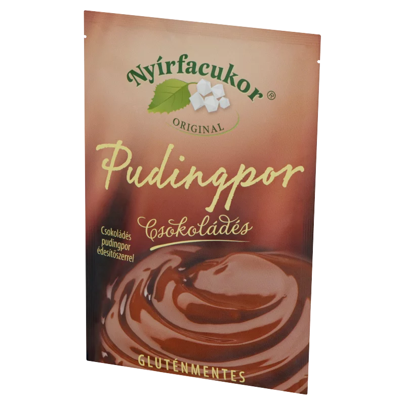 Nyírfacukor Original gluténmentes csokoládés pudingpor édesítőszerrel 75 g
