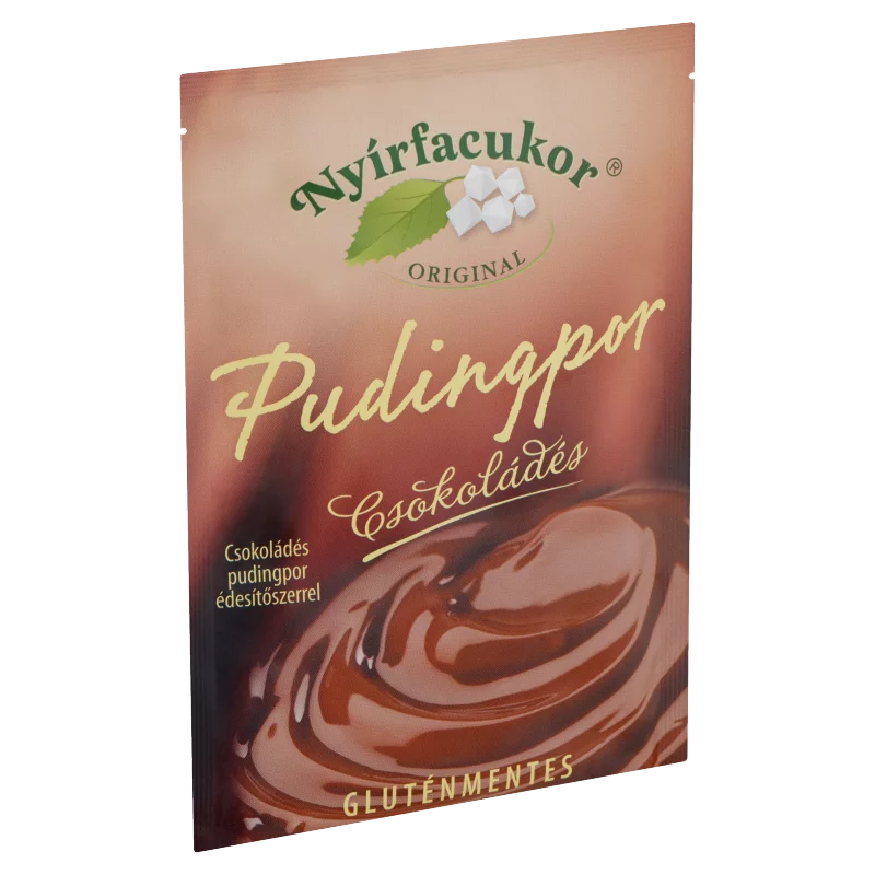 Nyírfacukor Original gluténmentes csokoládés pudingpor édesítőszerrel 75 g