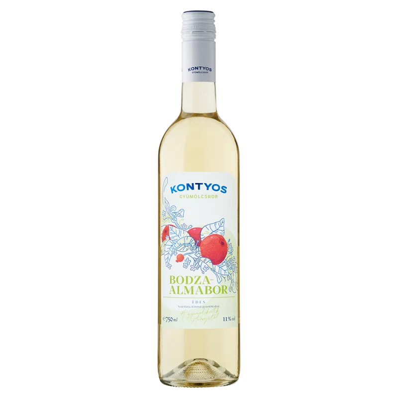 Kontyos édes bodza-almabor 11% 750 ml