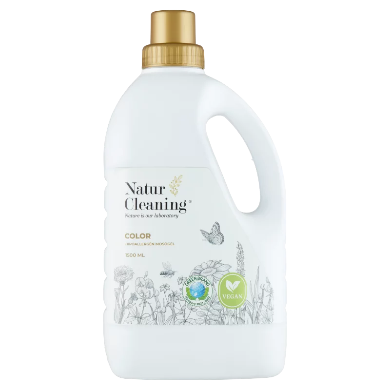 Natur Cleaning hipoallergén mosógél színes ruhákhoz 1500 ml